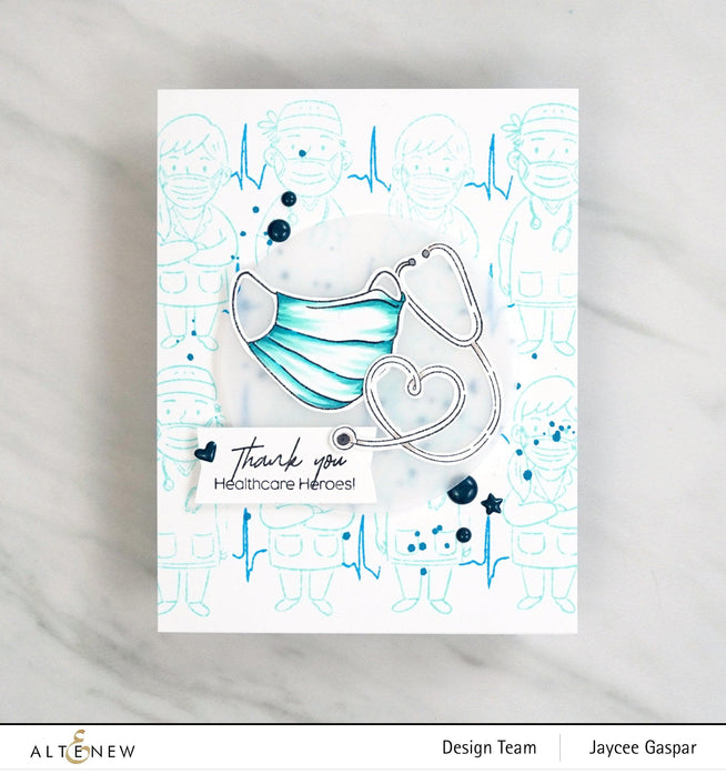 Altenew Stamp & Die Bundle Healthcare Heroes Stamp & Die Bundle