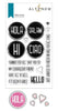 Altenew Stamp & Die Bundle Hello Friend Stamp & Die Bundle