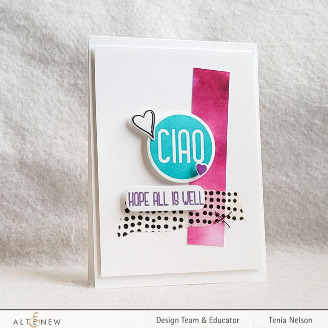 Altenew Stamp & Die Bundle Hello Friend Stamp & Die Bundle