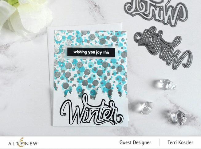 Altenew Stamp & Die Bundle Hello Winter Stamp & Die Bundle