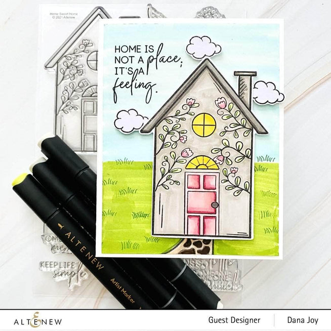 Altenew Stamp & Die Bundle Home Sweet Home Stamp & Die Bundle