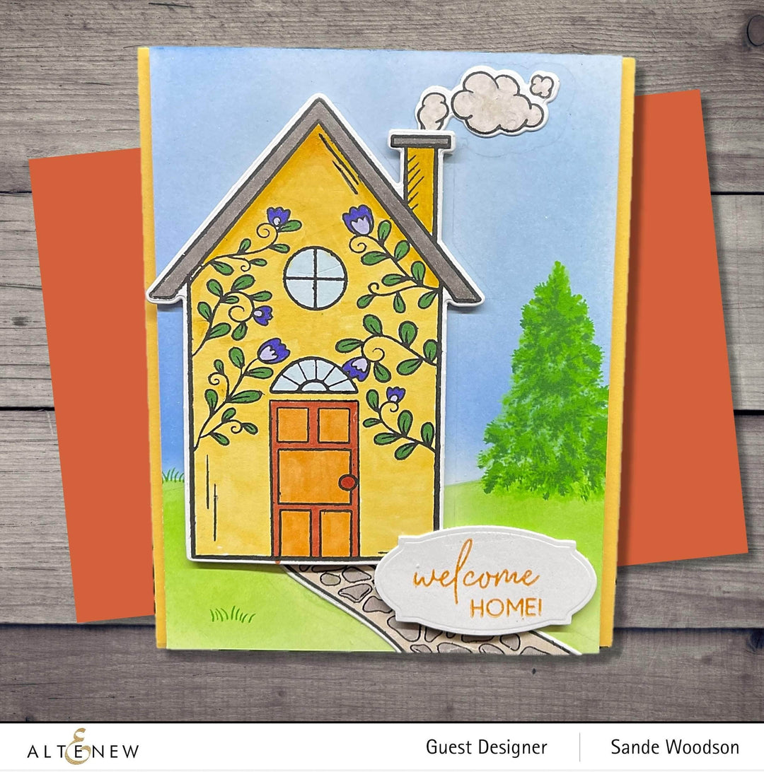 Altenew Stamp & Die Bundle Home Sweet Home Stamp & Die Bundle