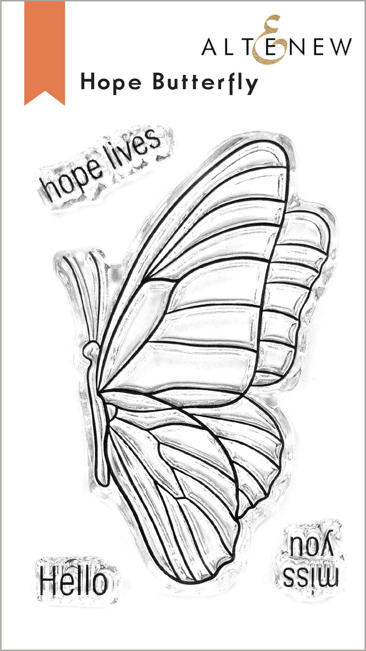 Altenew Stamp & Die Bundle Hope Butterfly Stamp & Die Bundle