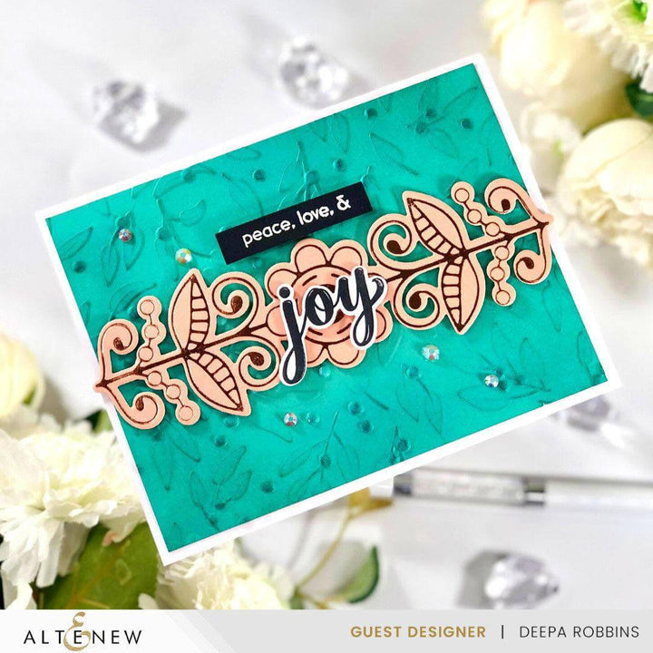 Altenew Stamp & Die Bundle Joyful Greetings