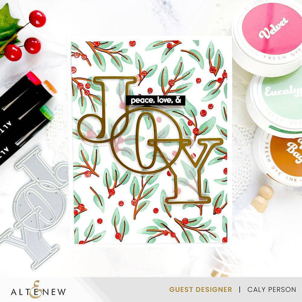 Altenew Stamp & Die Bundle Joyful Greetings