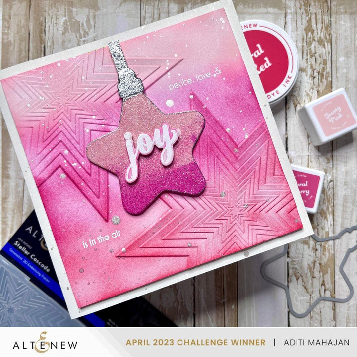 Altenew Stamp & Die Bundle Joyful Greetings