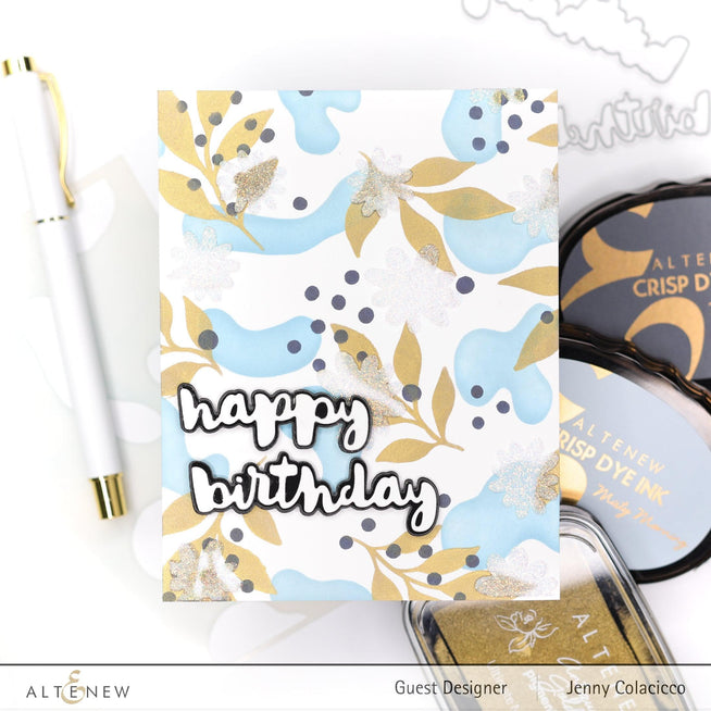 Altenew Stamp & Die Bundle Just a Number Stamp & Die Bundle