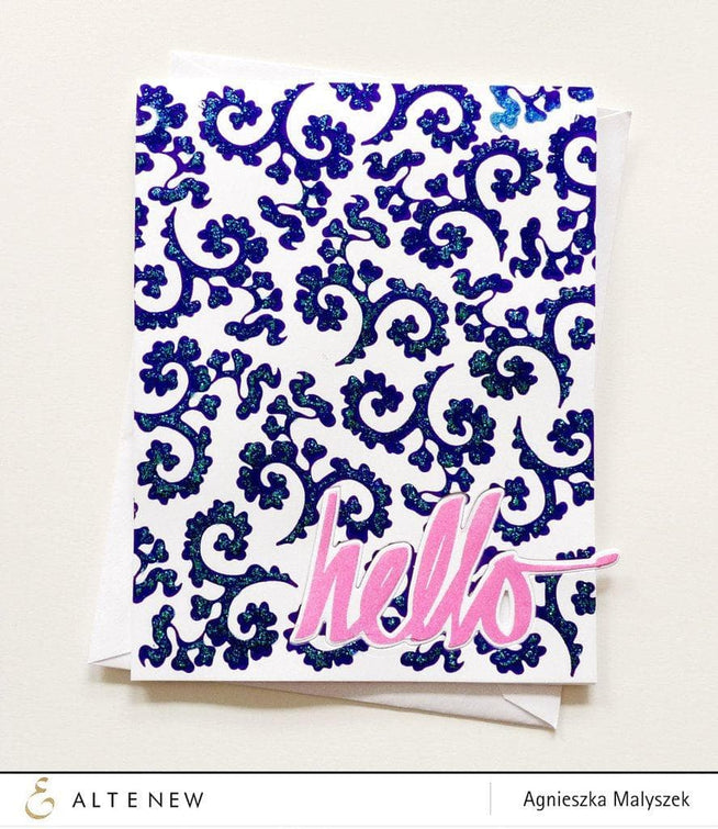 Altenew Stamp & Die Bundle Lacy Scrolls Stamp & Die Bundle