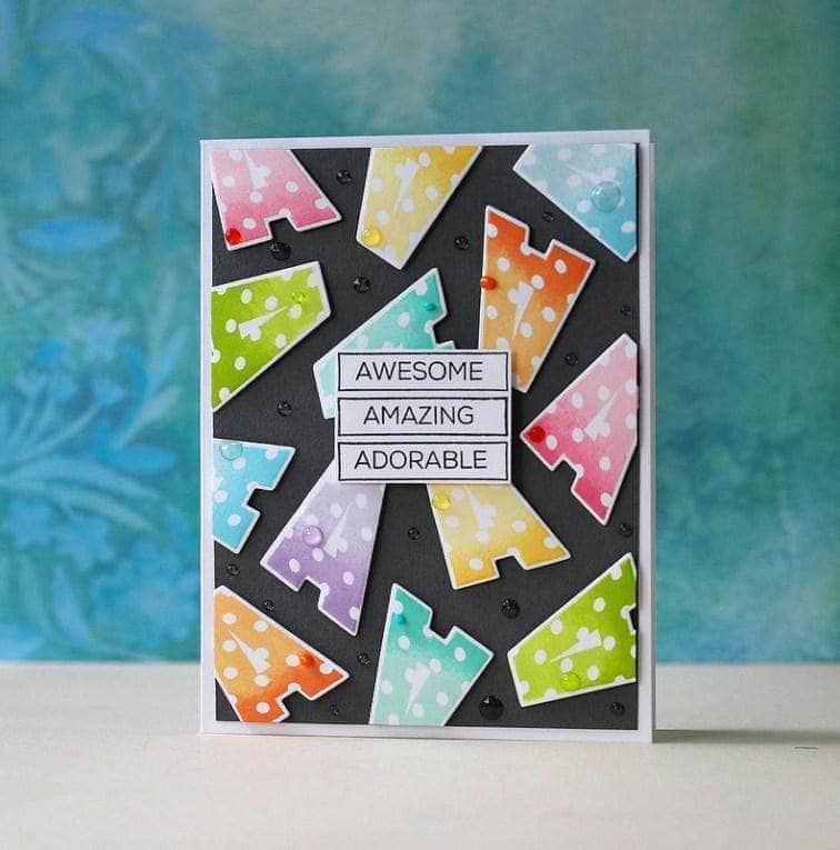 Altenew Stamp & Die Bundle Layered Letters AFG Stamp & Die Bundle