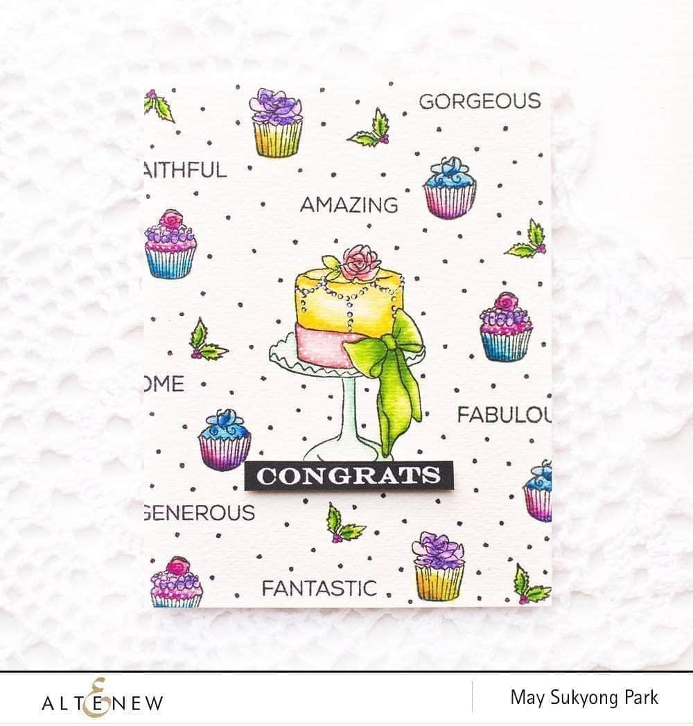 Altenew Stamp & Die Bundle Layered Letters AFG Stamp & Die Bundle