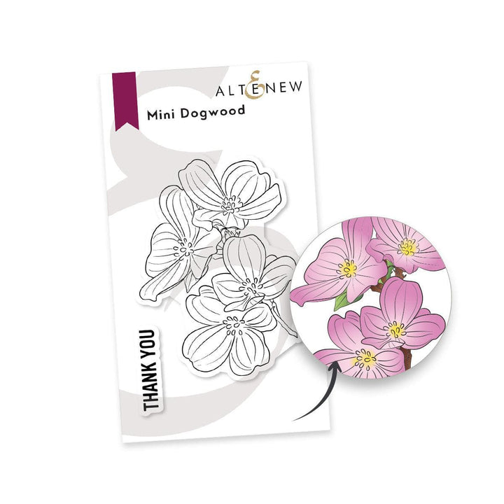 Altenew Stamp & Die Bundle Mini Dogwood