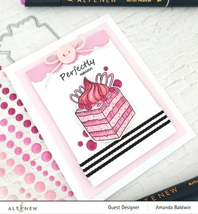 Altenew Stamp & Die Bundle Mini Tiramisu Stamp & Die Bundle