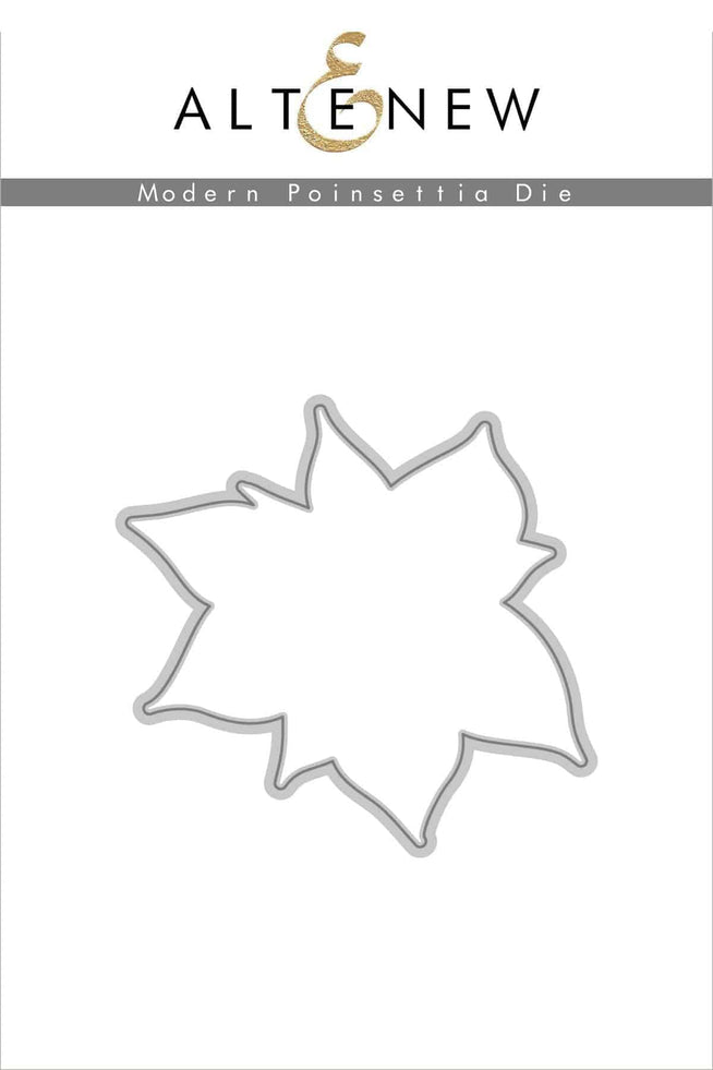 Altenew Stamp & Die Bundle Modern Poinsettia Stamp & Die Bundle