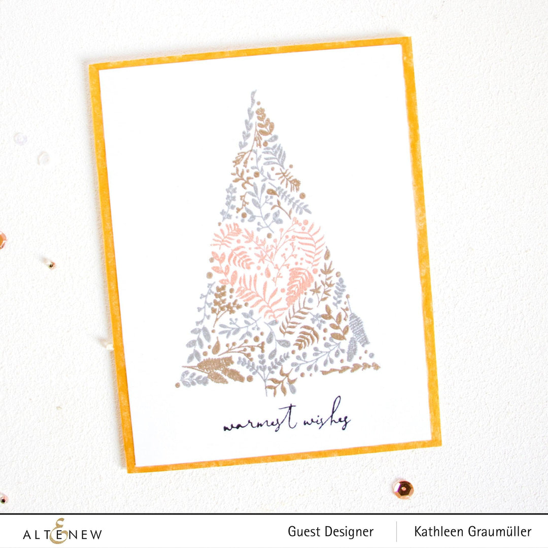 Altenew Stamp & Die Bundle Modern Poinsettia Stamp & Die Bundle