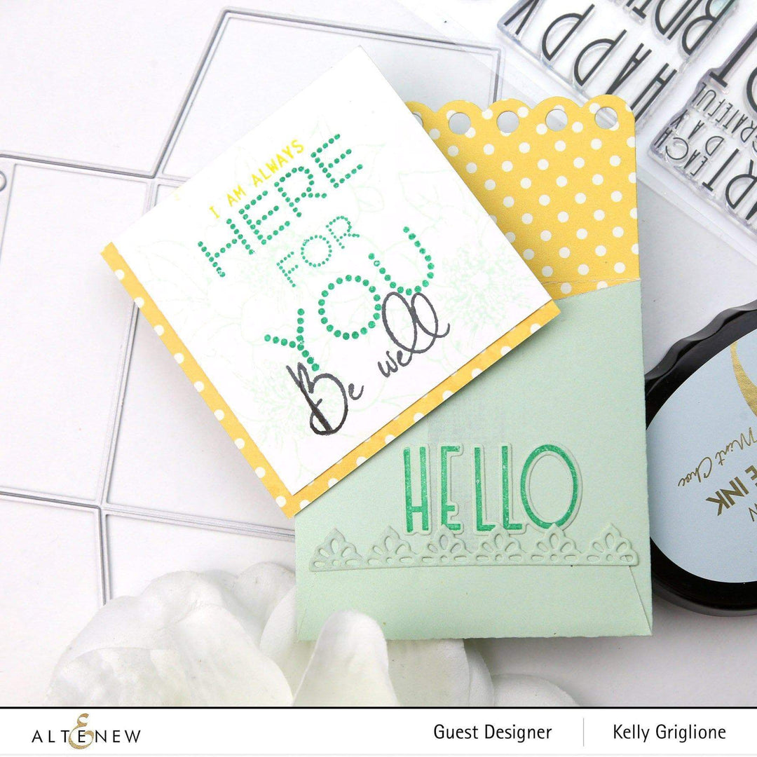 Altenew Stamp & Die Bundle Note For You Stamp & Die Bundle