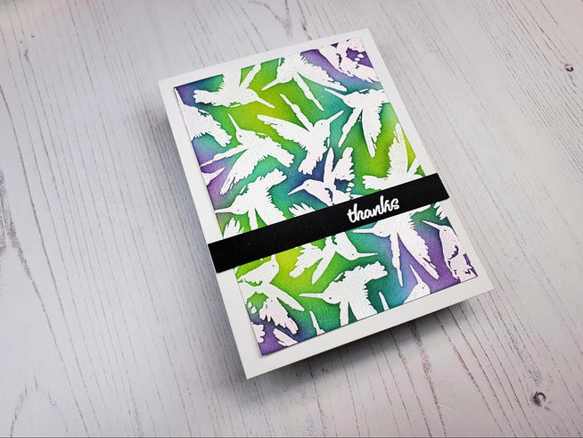 Altenew Stamp & Die Bundle Painted Hummingbirds Stamp & Die Bundle