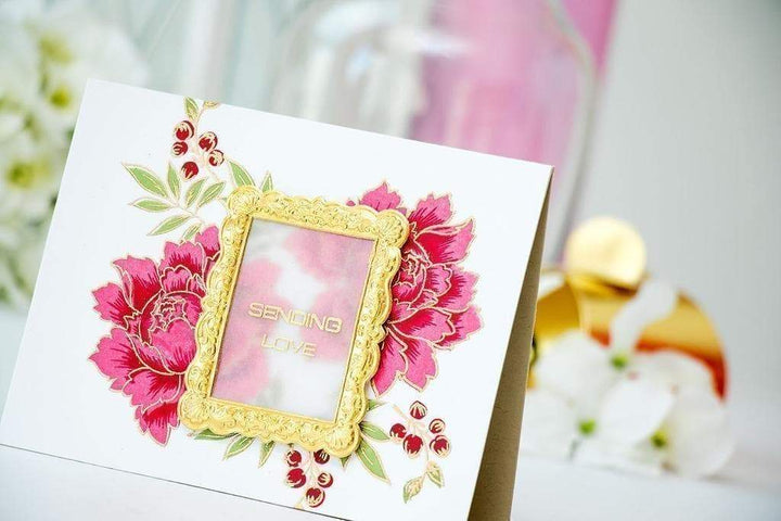 Altenew Stamp & Die Bundle Peony Bouquet Stamp & Die Bundle