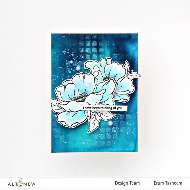 Altenew Stamp & Die Bundle Poppy Garden Stamp & Die Bundle