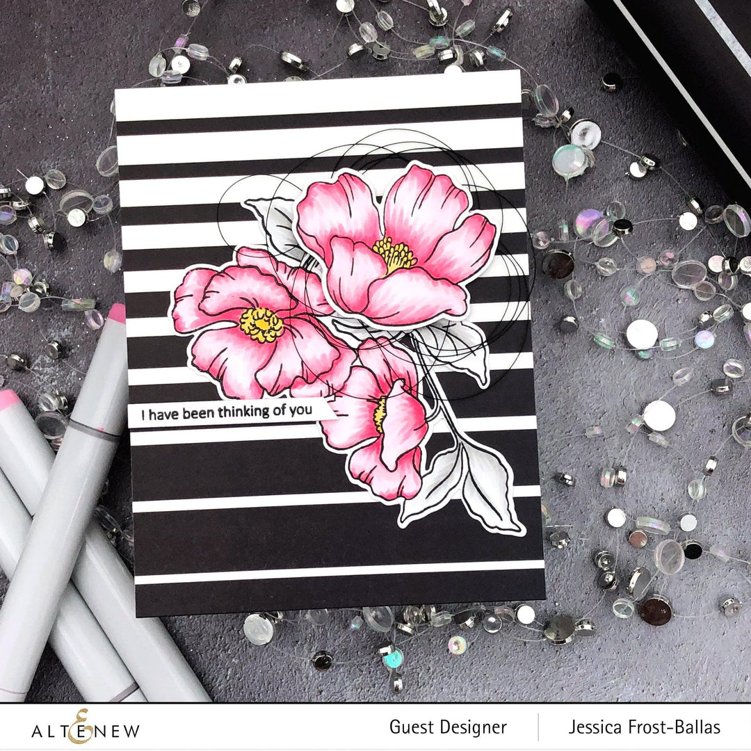 Poppy Garden Stamp & Die Bundle