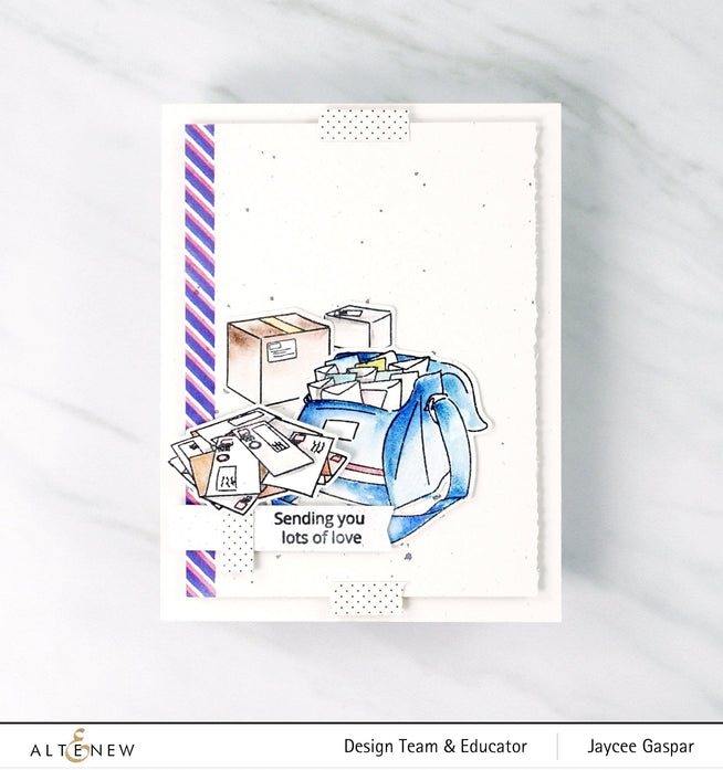 Altenew Stamp & Die Bundle Postal Heroes Stamp & Die Bundle