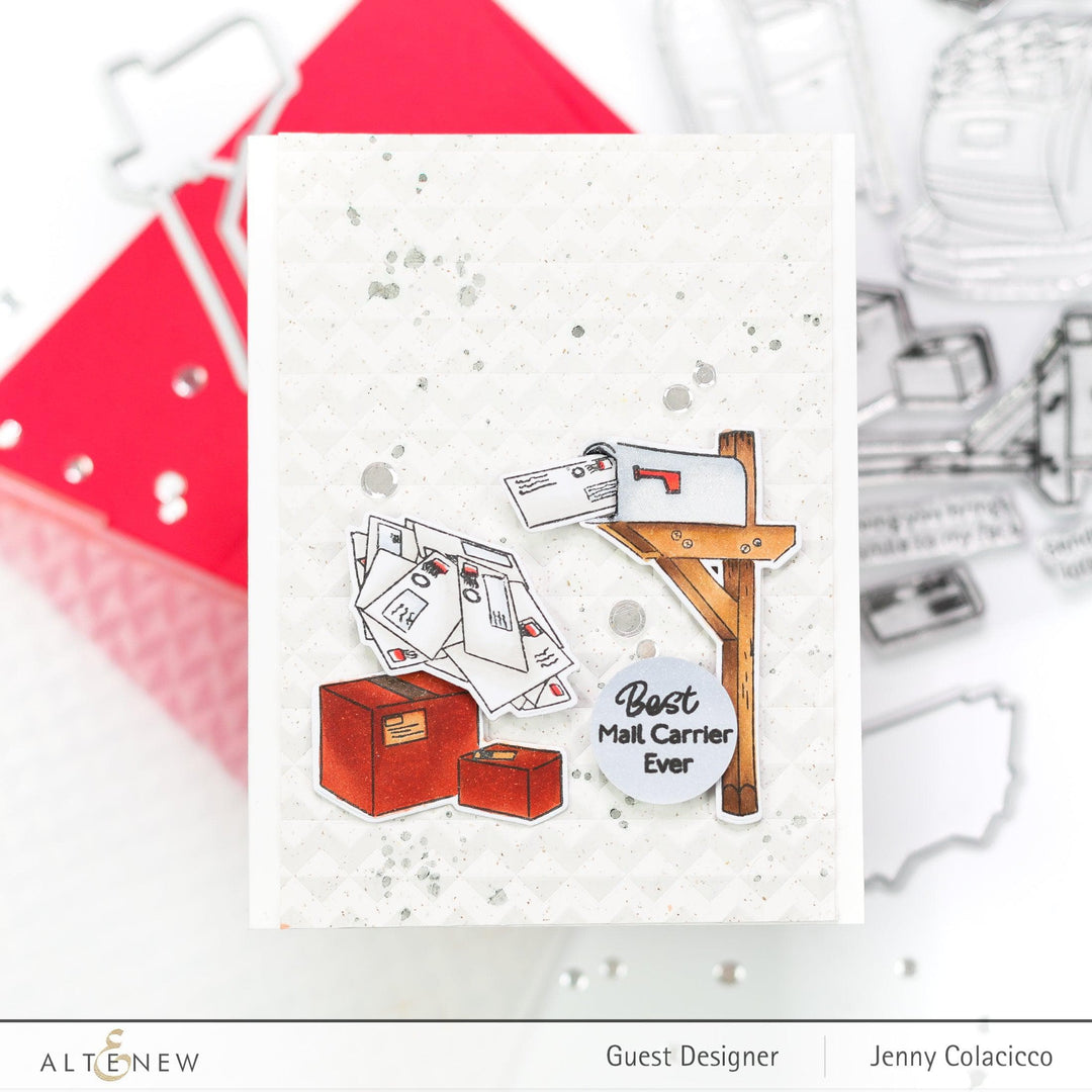 Altenew Stamp & Die Bundle Postal Heroes Stamp & Die Bundle