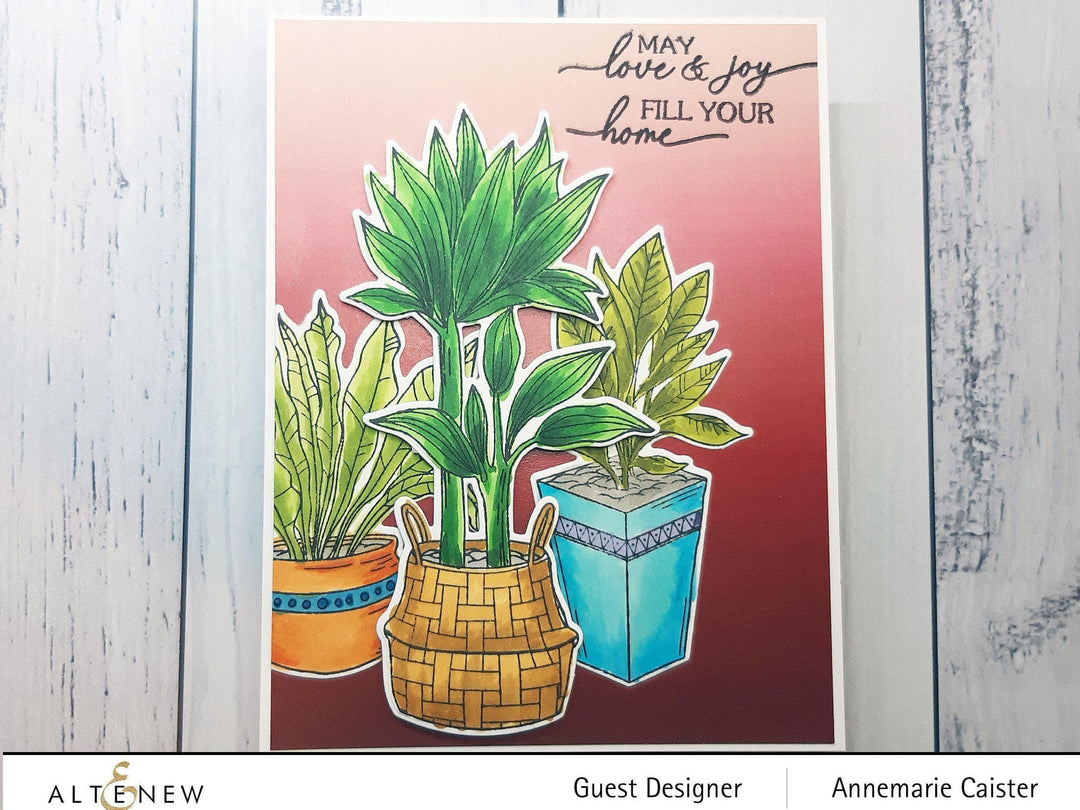 Altenew Stamp & Die Bundle Pots and Plants Stamp & Die Bundle