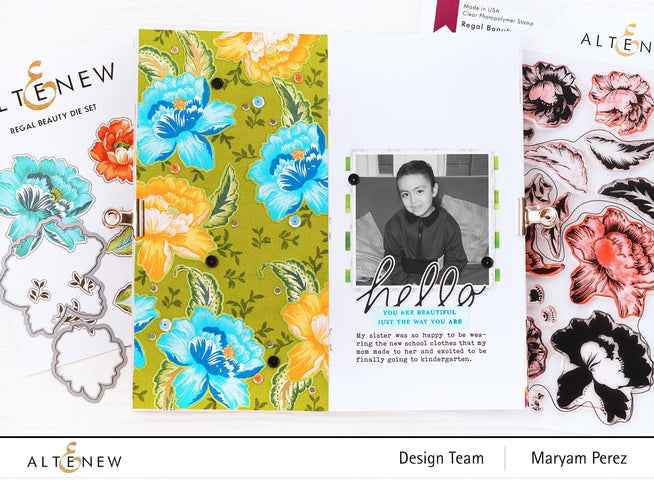 Altenew Stamp & Die Bundle Regal Beauty Stamp & Die Bundle