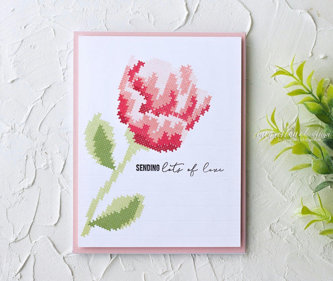 Altenew Stamp & Die Bundle Sewn with Love Stamp & Die Bundle