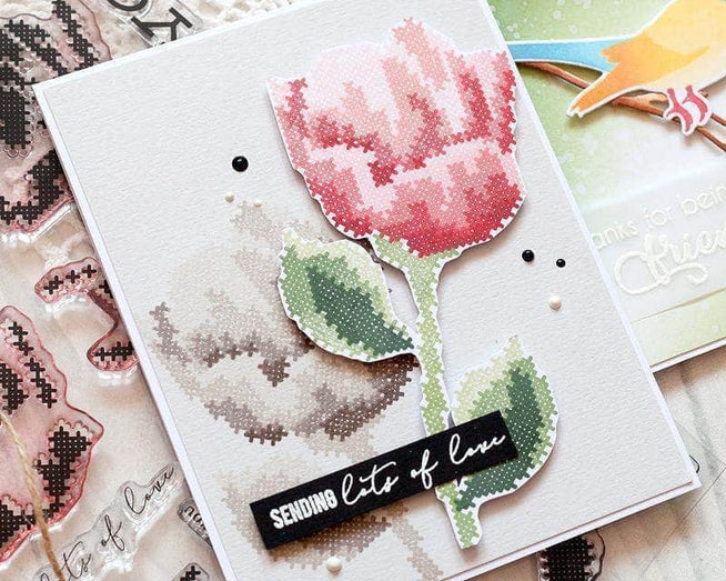 Altenew Stamp & Die Bundle Sewn with Love Stamp & Die Bundle