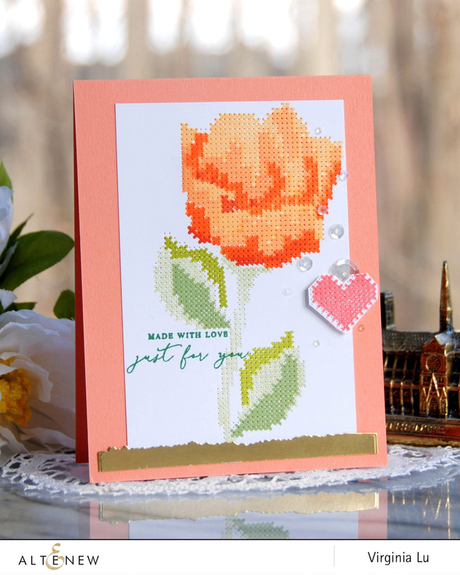 Altenew Stamp & Die Bundle Sewn with Love Stamp & Die Bundle