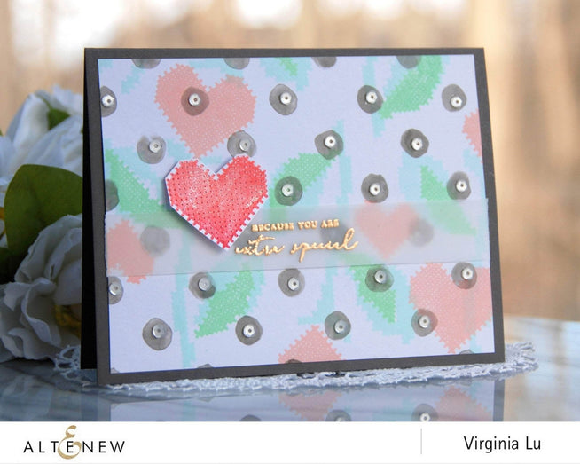 Altenew Stamp & Die Bundle Sewn with Love Stamp & Die Bundle