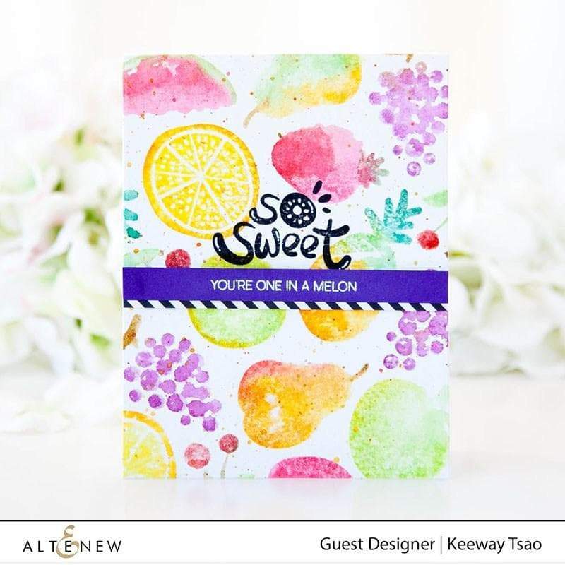 Altenew Stamp & Die Bundle Simple Fruits Stamp & Die Bundle