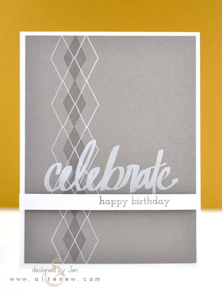 Altenew Stamp & Die Bundle Simple Shapes Stamp & Die Bundle