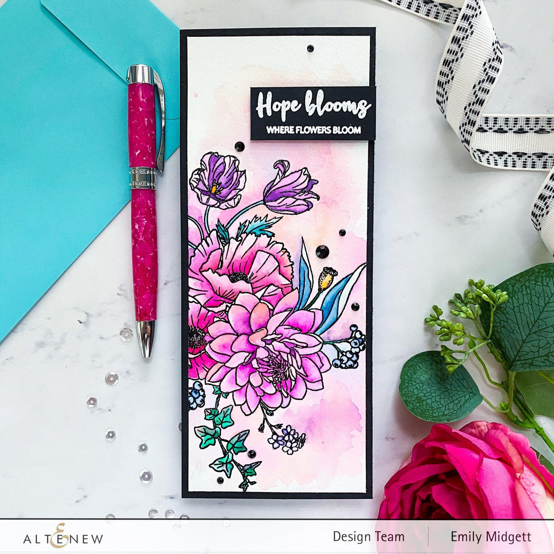 Altenew Stamp & Die Bundle Simply Spring Stamp & Die Bundle