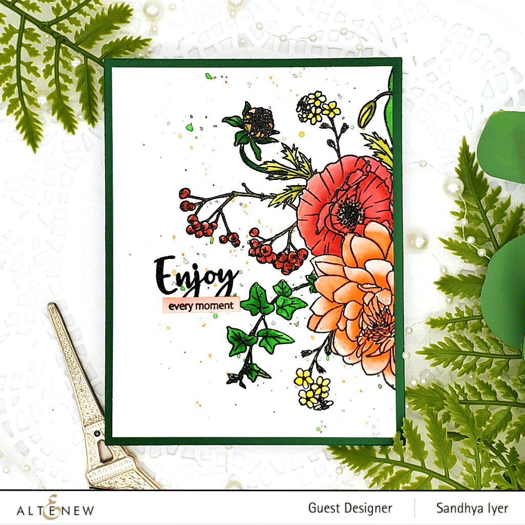 Altenew Stamp & Die Bundle Simply Spring Stamp & Die Bundle