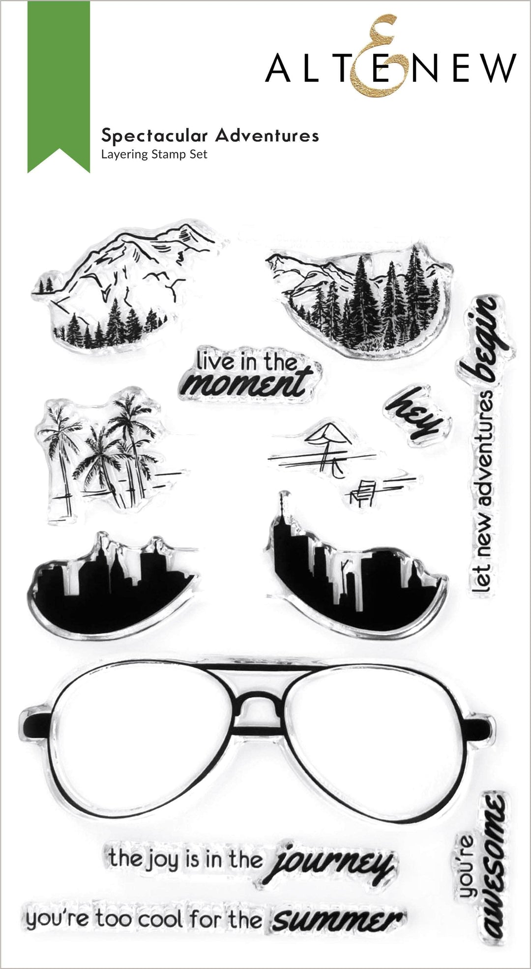 Altenew Stamp & Die Bundle Spectacular Adventures