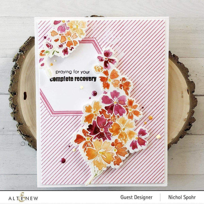 Altenew Stamp & Die Bundle Starry Flowers Stamp & Die Bundle