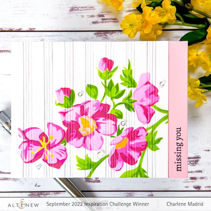 Altenew Stamp & Die Bundle Swamp Buttercup