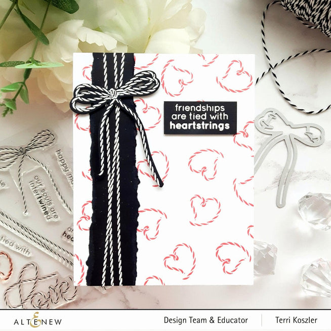 Altenew Stamp & Die Bundle Tied with Love Stamp & Die Bundle