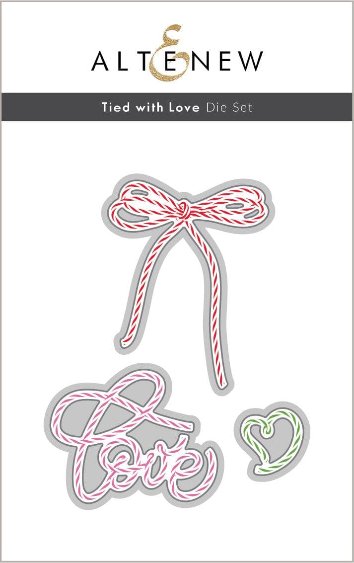 Altenew Stamp & Die Bundle Tied with Love Stamp & Die Bundle