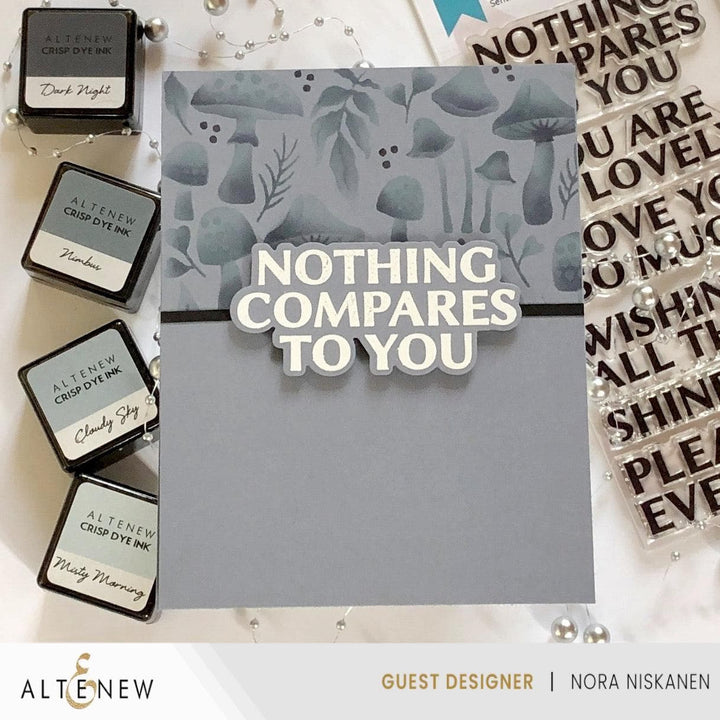 Altenew Stamp & Die Bundle Uplifting Sentiments