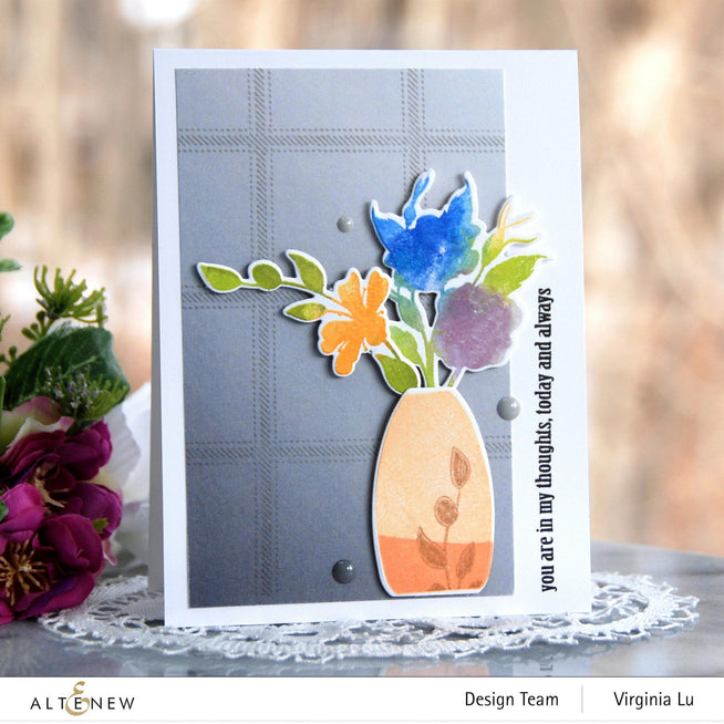 Altenew Stamp & Die Bundle Vase Fillers Stamp & Die Bundle