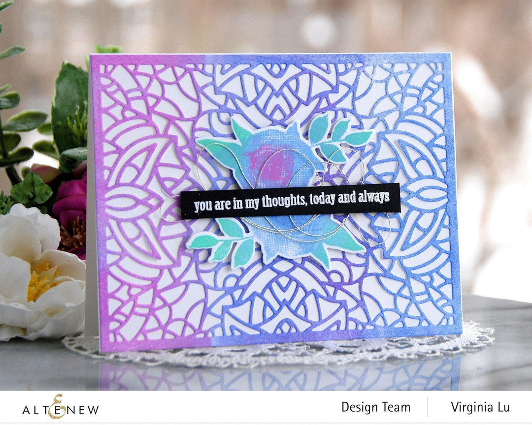 Altenew Stamp & Die Bundle Watercolor Halftone Stamp & Die Bundle