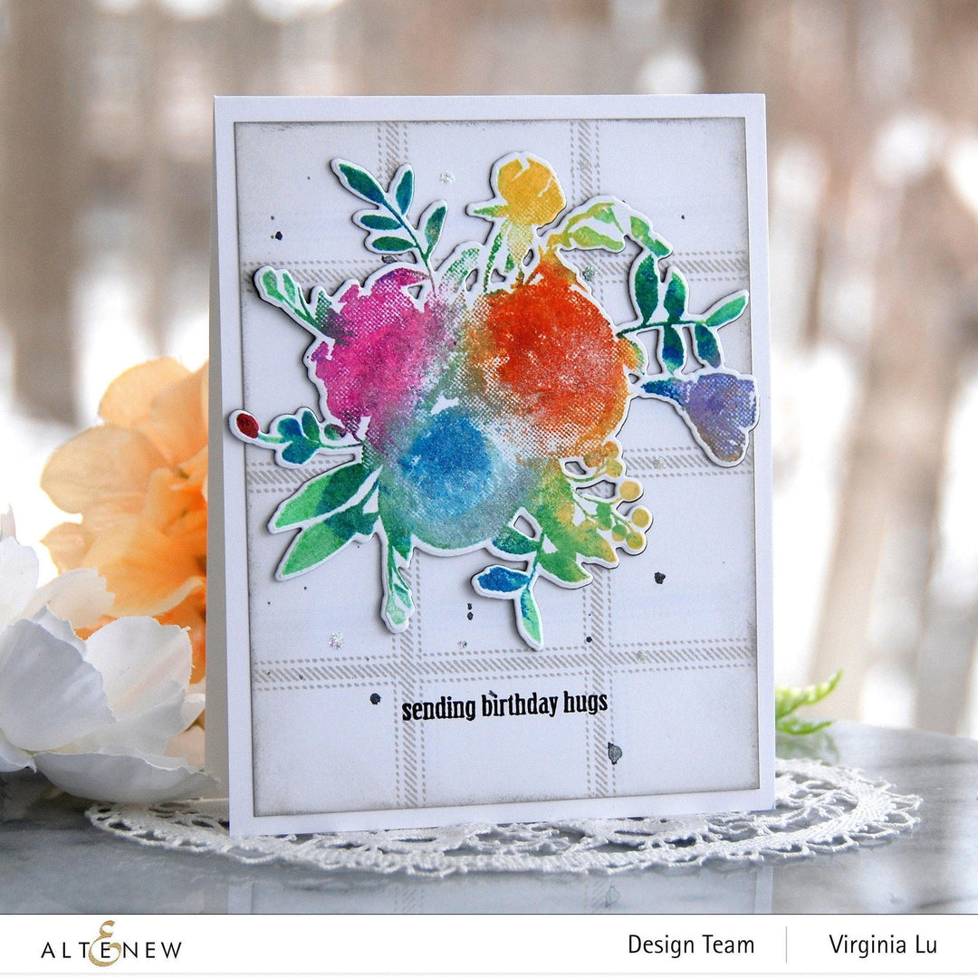 Altenew Stamp & Die Bundle Watercolor Halftone Stamp & Die Bundle