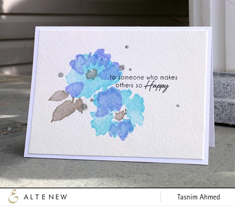 Altenew Stamp & Die Bundle Watercolor Wonders Stamp & Die Bundle