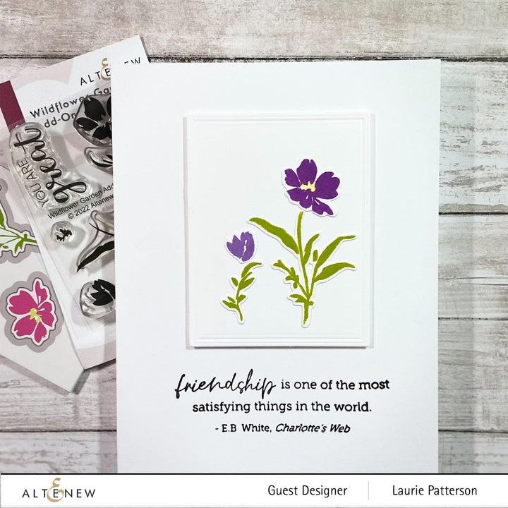 Altenew Stamp & Die Bundle Wildflower Garden Add-On Stamp & Die Bundle