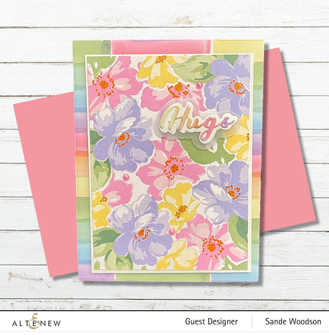 Altenew Stamp & Die Bundle Wispy Joy Stamp & Die Bundle