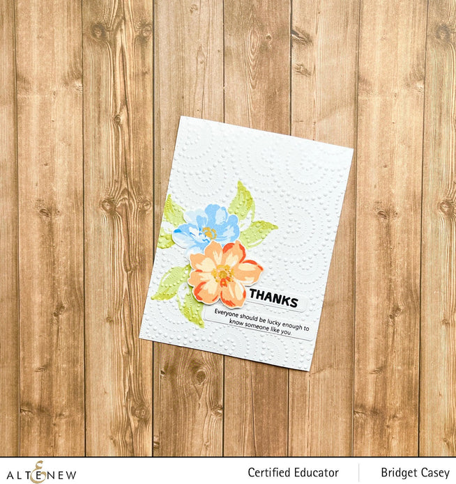Altenew Stamp & Die Bundle Wispy Joy Stamp & Die Bundle