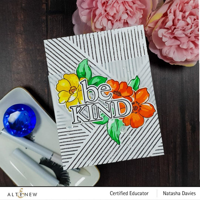 Altenew Stamp & Die Bundle Wispy Joy Stamp & Die Bundle