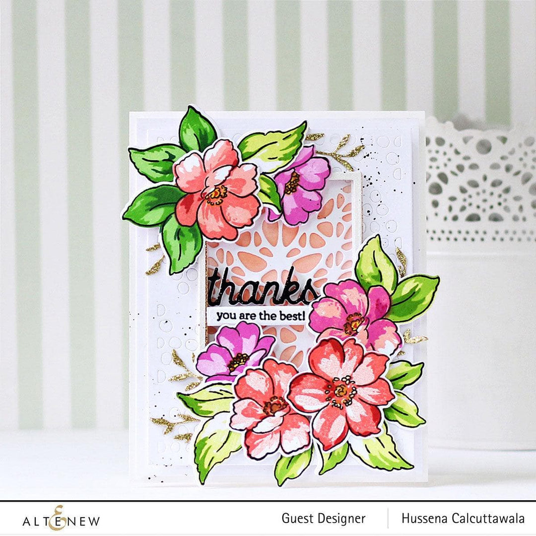 Altenew Stamp & Die Bundle Wispy Joy Stamp & Die Bundle